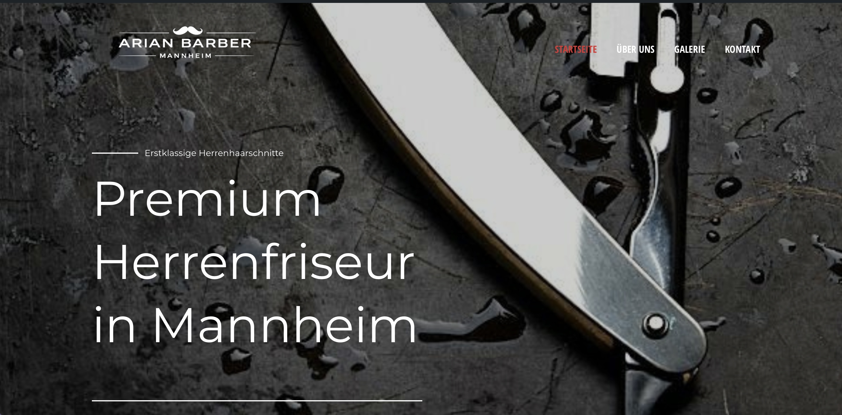 Barbershop Website